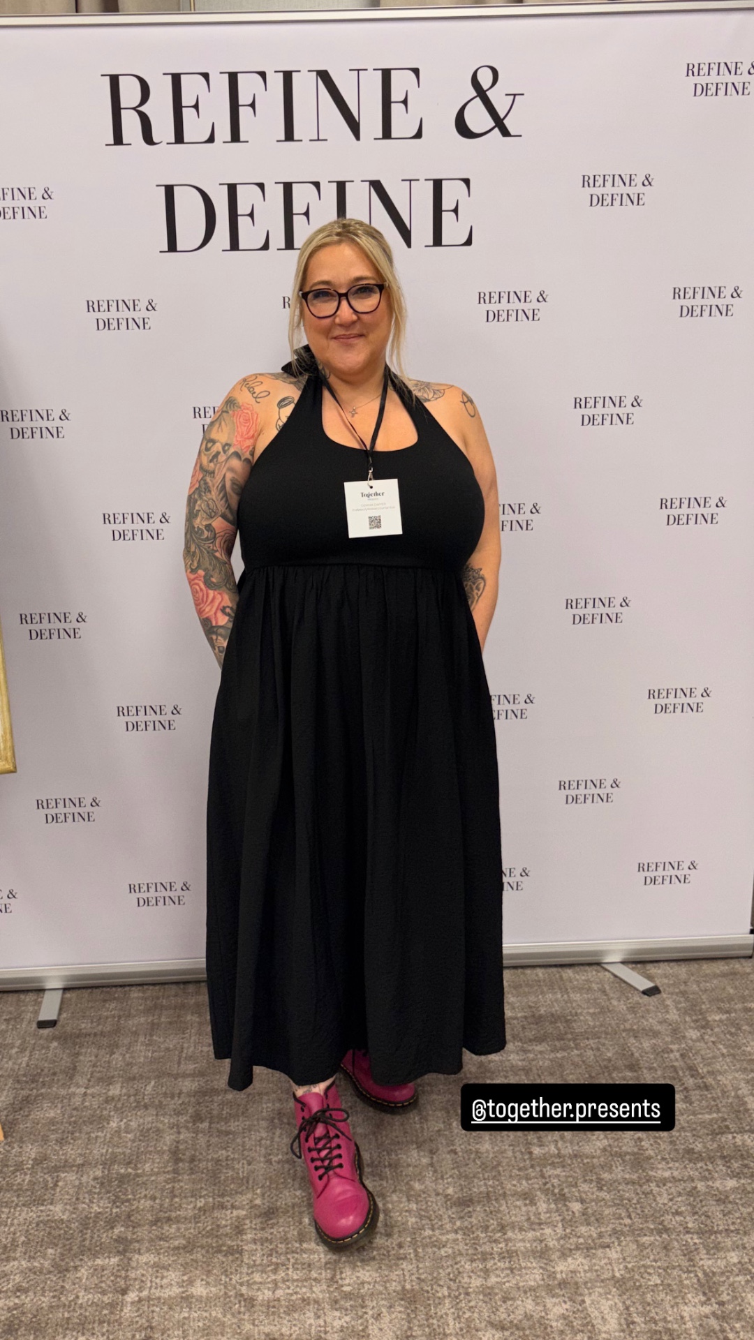 Gemma Dwyer at the Refine & Define event